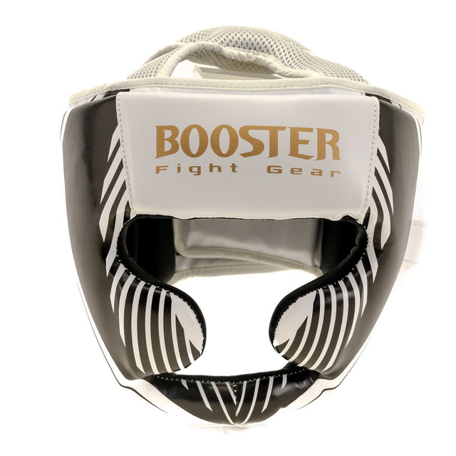 Kaski bokserskie Booster BFG/HG Bangkok – Biały/Czarny/Złoty