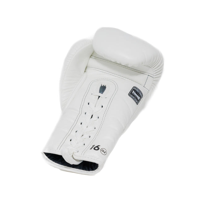 Guantoni da boxe Twins BGLL3 con allacciatura – Bianco