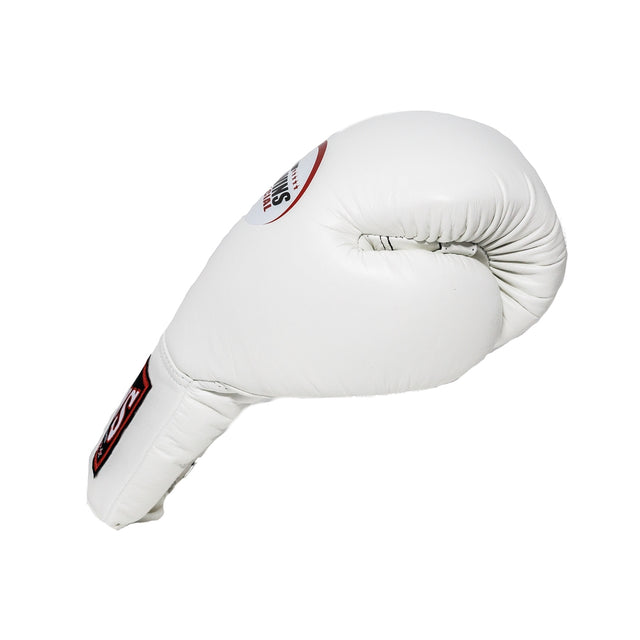 Guantoni da boxe Twins BGLL3 con allacciatura – Bianco