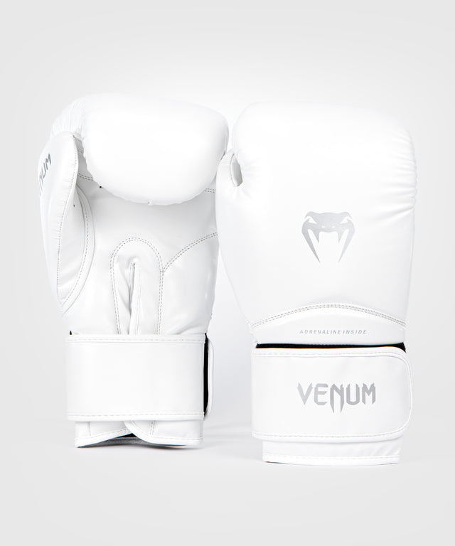 Venum Bokshandschoenen Contender 1.5 Kinderen - Wit/Zilver