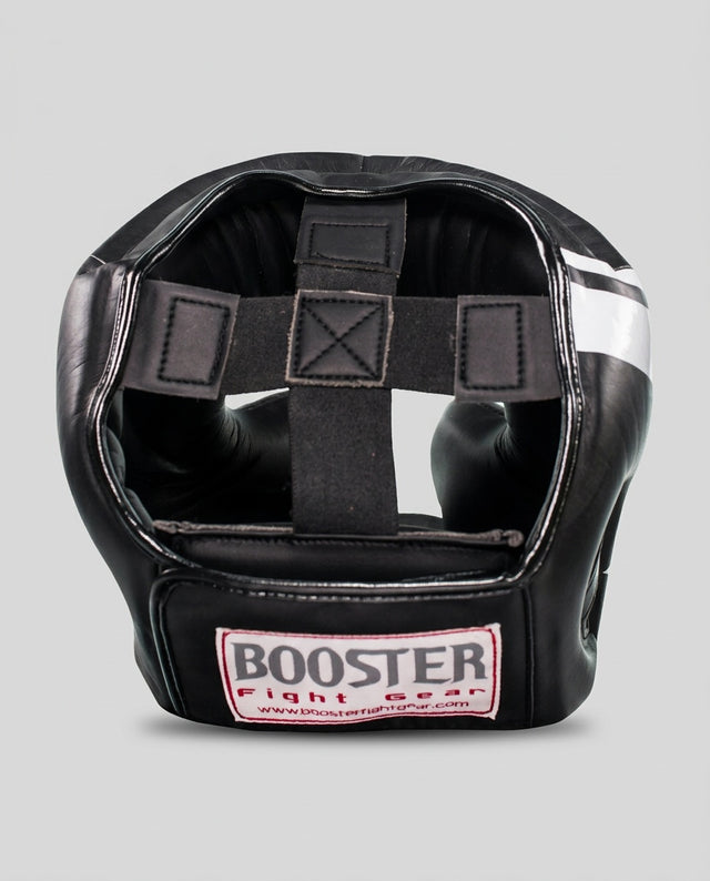 Kask bokserski Booster BHG2 – Czarny/Biały
