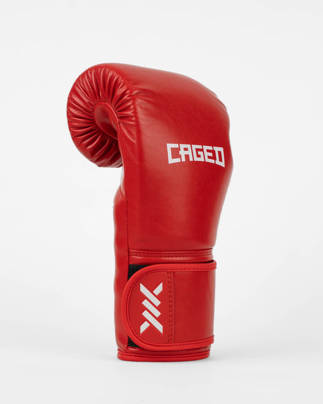 Caged Boxningshandskar Core – Röd/Vit