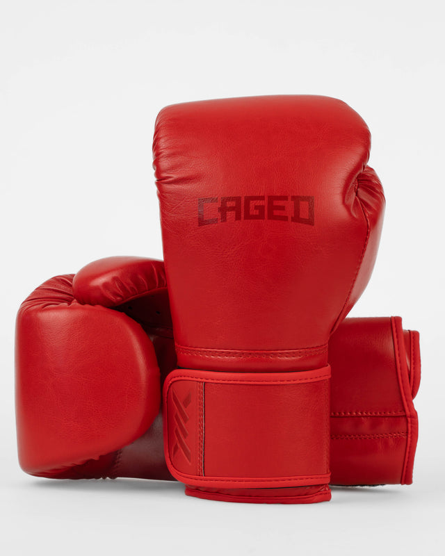 Caged Boxningshandskar Core – Röd/Röd