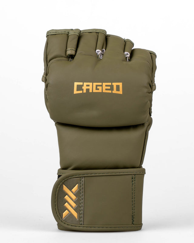 Guanti MMA Caged Shadow – Cachi/Oro