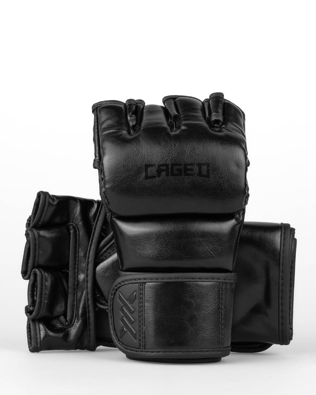 Mănuși MMA Caged Shadow – Negru/Negru