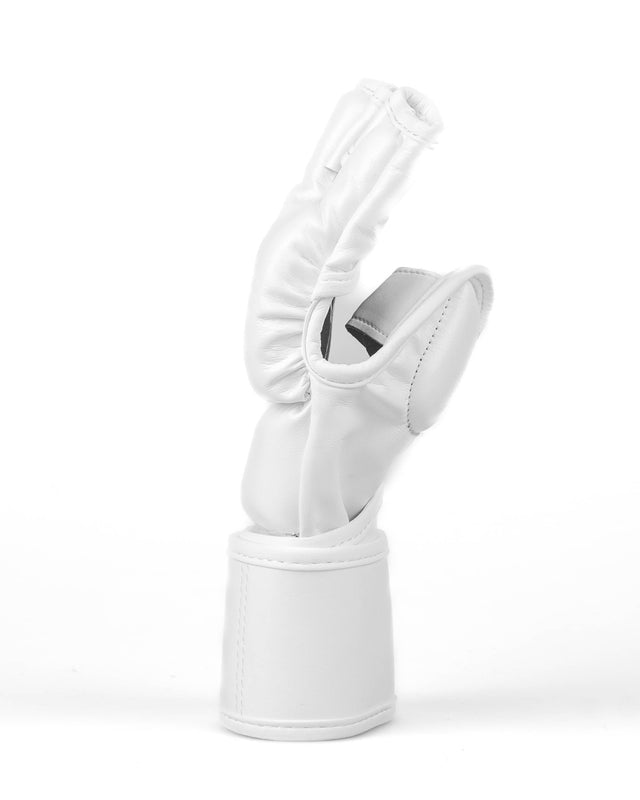Caged MMA-Handschuhe Shadow – Weiß/Weiß