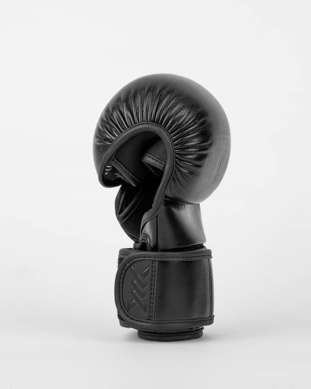 Caged MMA-Sparringshandschuhe Shadow – Schwarz/Schwarz