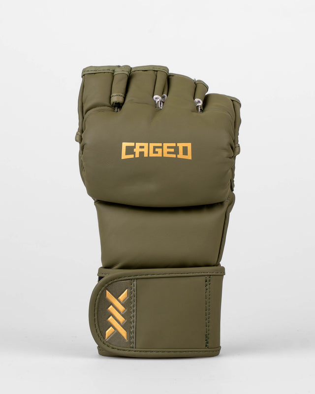 Guanti MMA Caged Shadow – Cachi/Oro