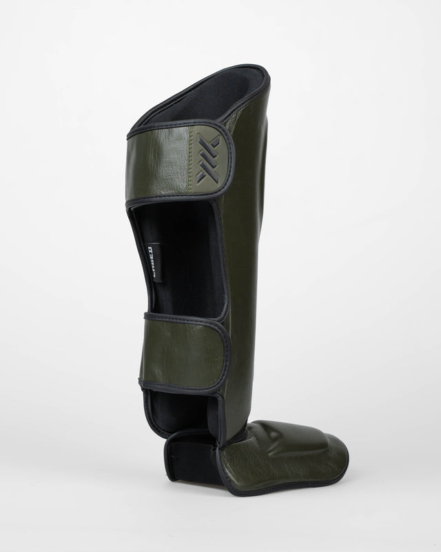 Chrániče holení Caged 'X' Series – Khaki zelená/Černá