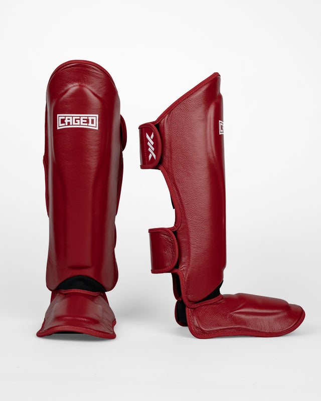 Paratibie Caged 'X' Series – Bordeaux Rosso/Bianco