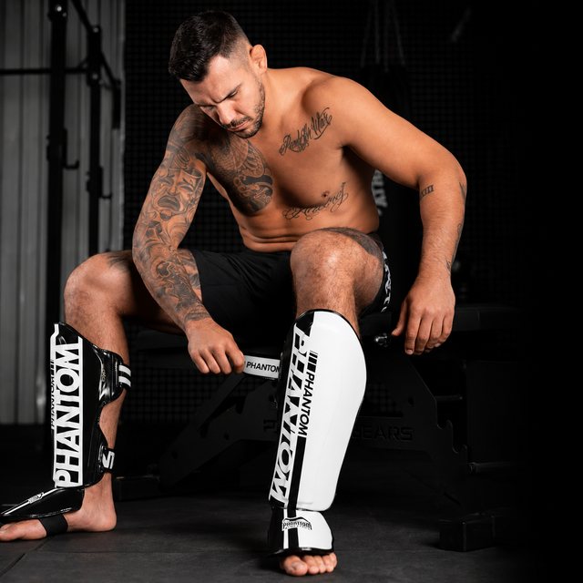 Caneleiras Phantom Athletics APEX Striking – Branco
