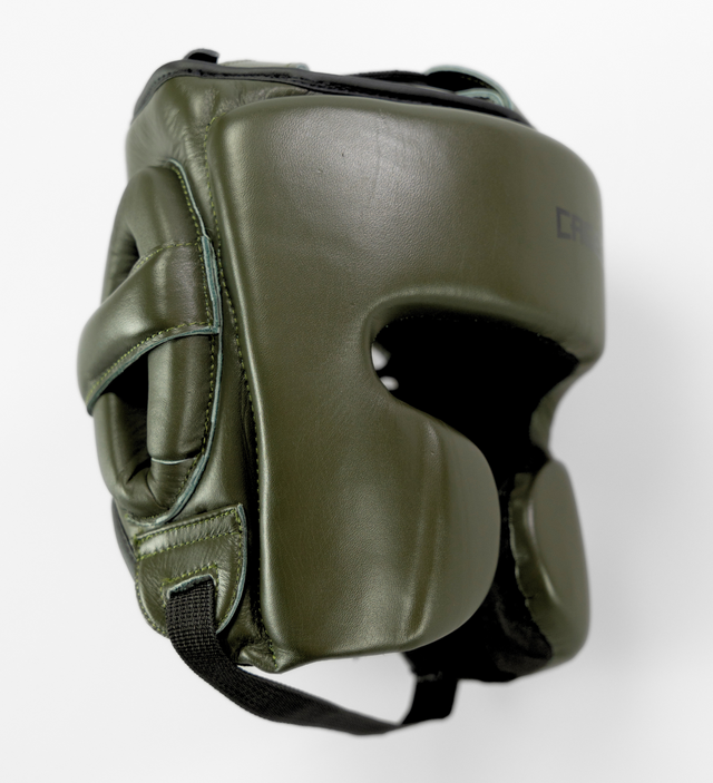 Capacete Caged 'X' Series – Caqui Verde