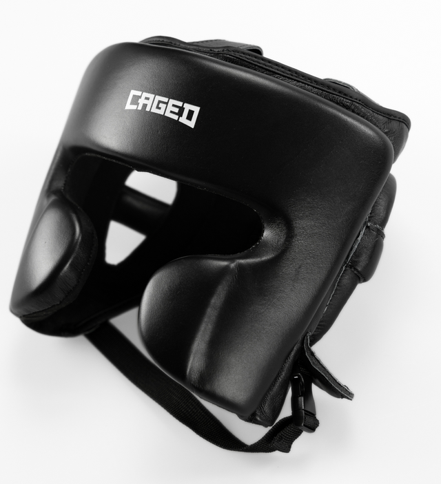 Casco da boxe Caged 'X' Series – Nero