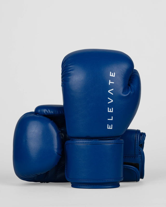 Luvas de boxe Elevate Prime Criança – Azul/Branco