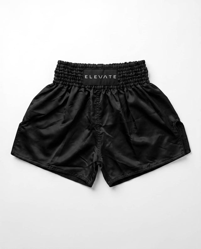 Spodenki Muay Thai Elevate Prime – Czarne