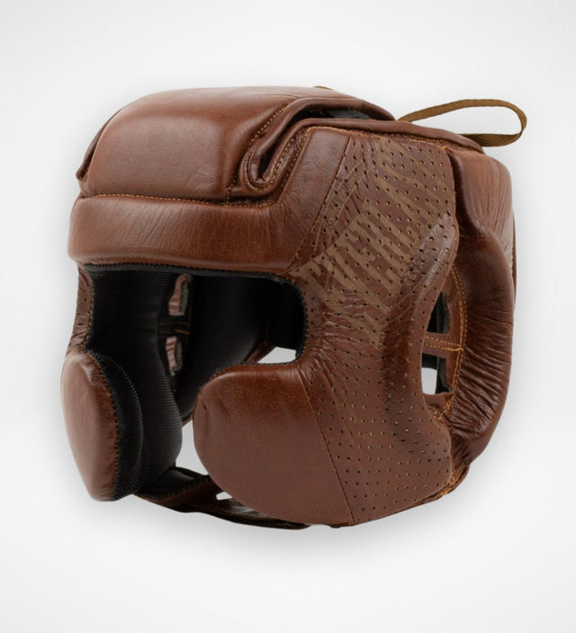 Casco de boxeo Everlast 1910 – Marrón vintage