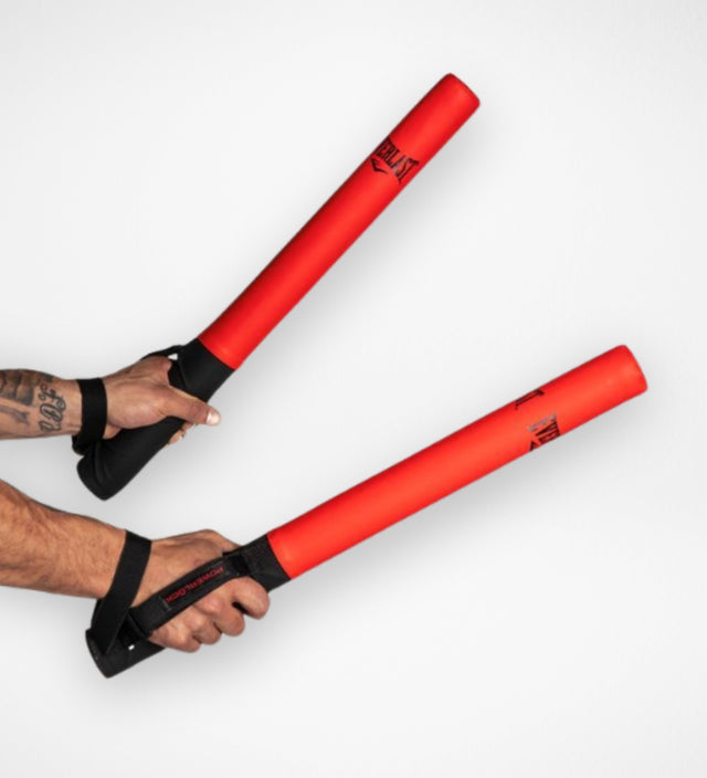 Tréninkové tyče Everlast Striking Sticks Powerlock – Červené