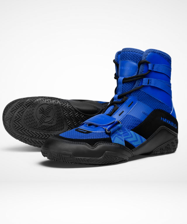 Scarpe da boxe Hayabusa Strike – Blu/Nero