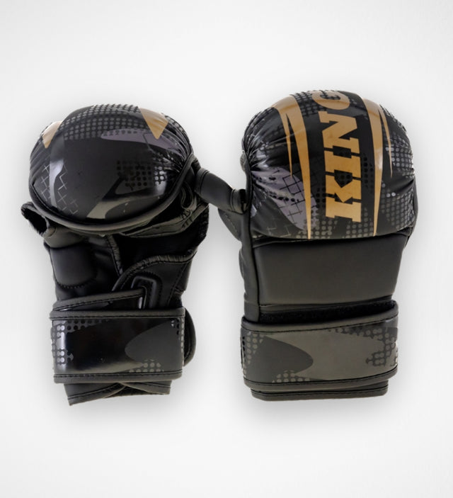 King Pro Boxing MMA Sparringshandsker Sparring Shogun - Sort/Guld