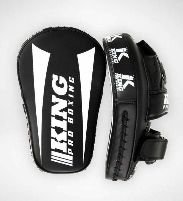 King Pro Boxing Thai-Pads Revo Hybrid – Schwarz/Weiß