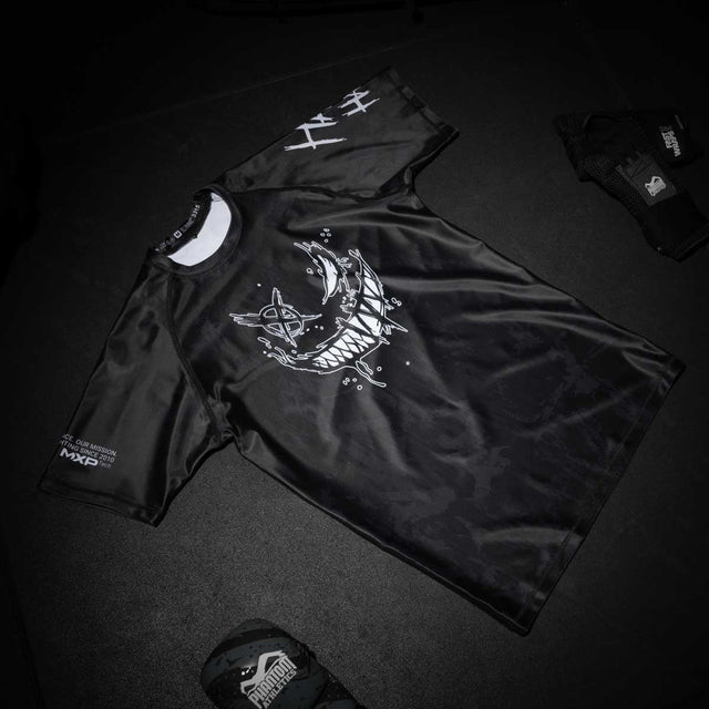 Rashguard Phantom Athletics EVO Two Serious – Černý
