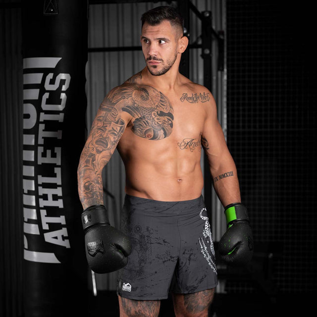 Phantom Athletics Boxhandschuhe Galaxy – Schwarz/Neon Grün