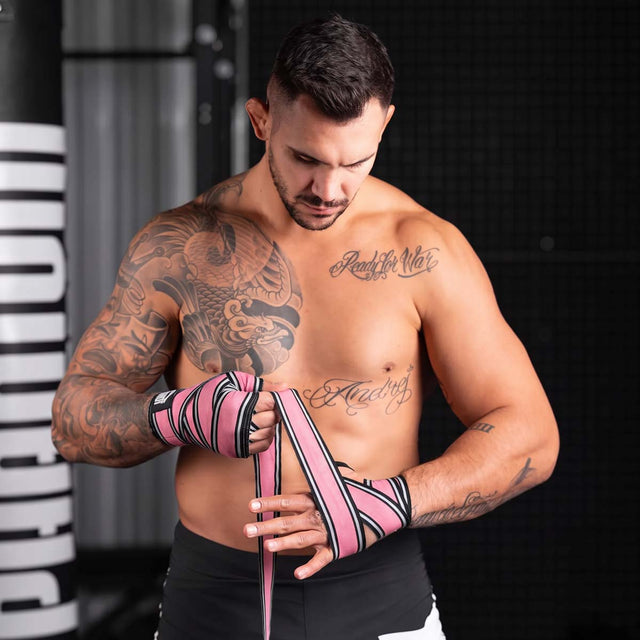 Vendas de boxeo Phantom Athletics MT-Pro – Rosa