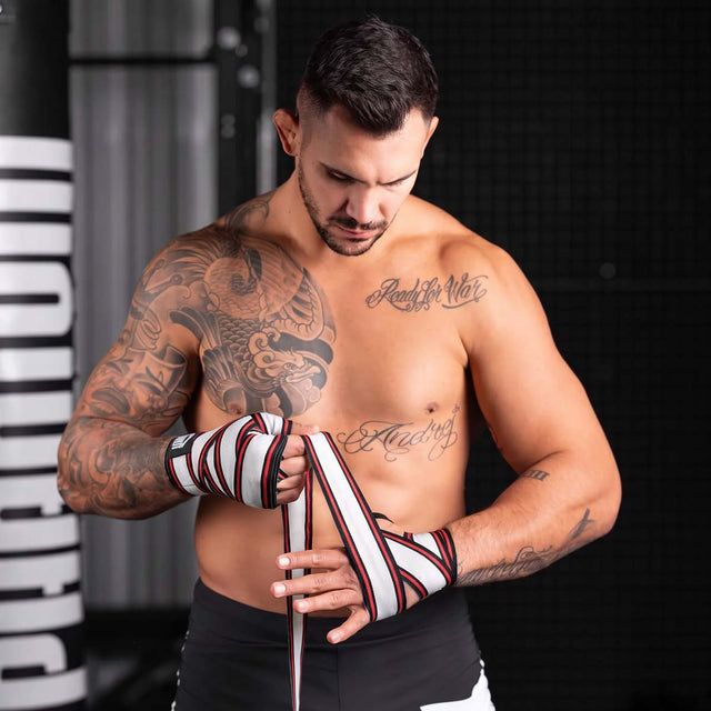 Vendas de boxeo Phantom Athletics MT-Pro – Rojo