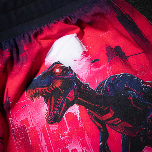Pantaloni scurți MMA Phantom Athletics FUSION-R Cyber-X – Violet/Albastru