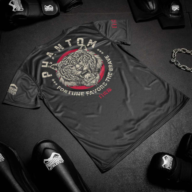 Phantom Athletics Trainingsshirt EVO Tiger Unit – Černá/Šedá