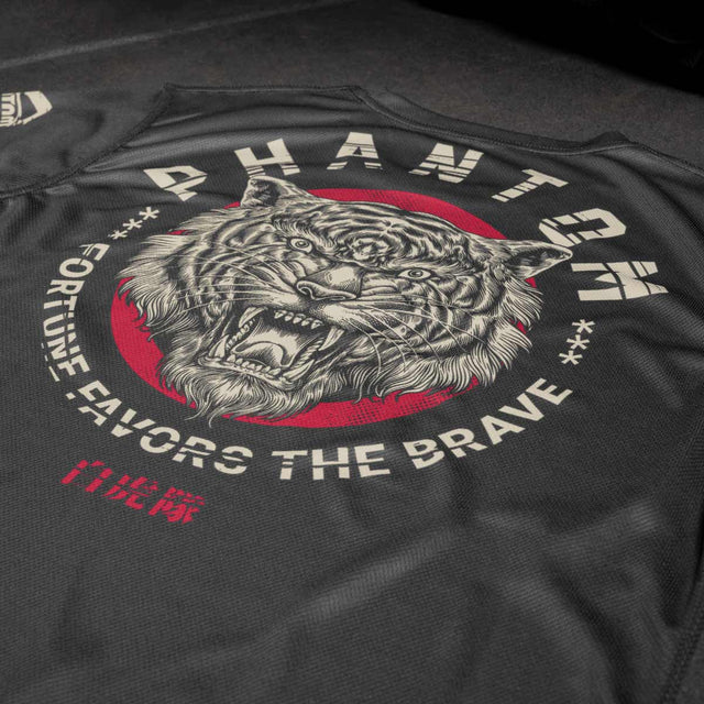 Phantom Athletics Trainingsshirt EVO Tiger Unit – Černá/Šedá