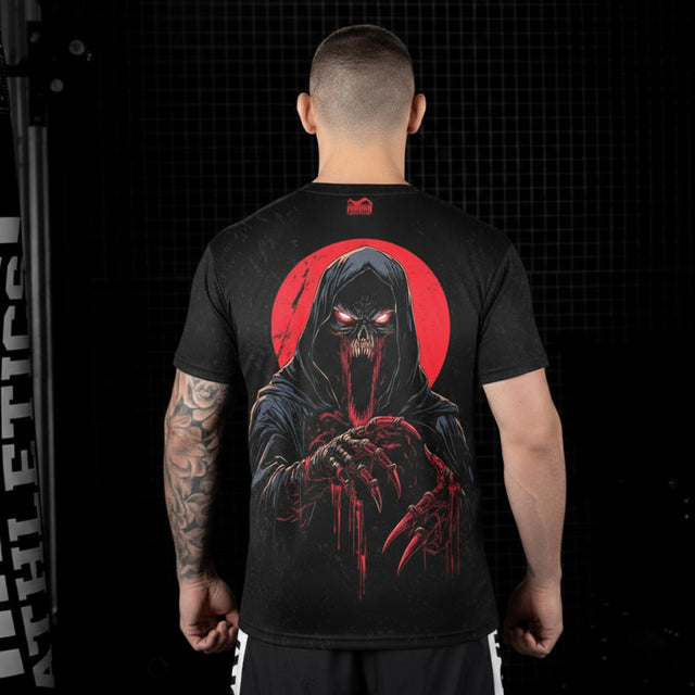 Koszulka treningowa Phantom Athletics EVO+ Bloodshade – Czarna/Czerwona