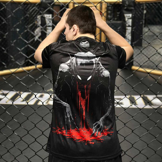 Phantom Athletics Trainingsshirt EVO+ Nightmare – Schwarz/Rot