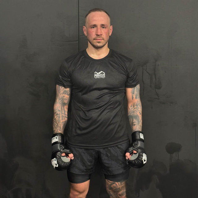 Phantom Athletics MMA-shorts Fusion 2in1 Camo Tiger – Grå