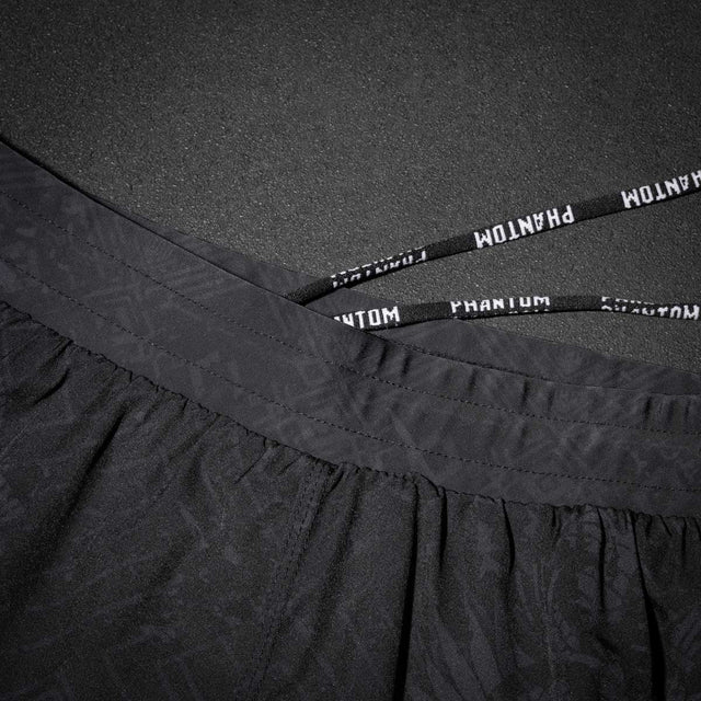 Shorts de MMA Phantom Athletics Fusion Aztec – Noir/Gris