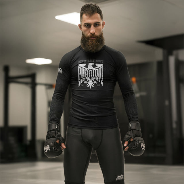 Phantom Athletics Rashguard Germany Eagle Lange Ärmel – Schwarz