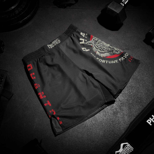 Shorts de MMA Phantom Athletics EVO Tiger Unit – Noir/Tiger