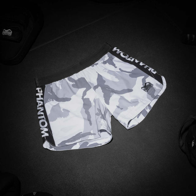 Shorts de MMA Phantom Athletics Fusion-R – Winter Camo