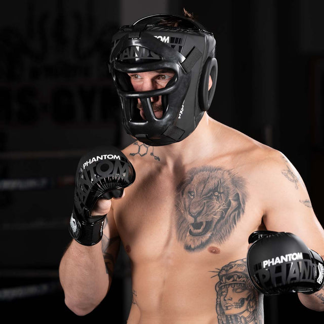 Chránič hlavy Phantom Athletics Apex Cage – Černý