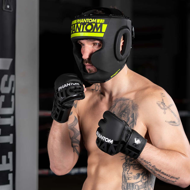 Casque Phantom Athletics Apex Full Face – Noir/Néon
