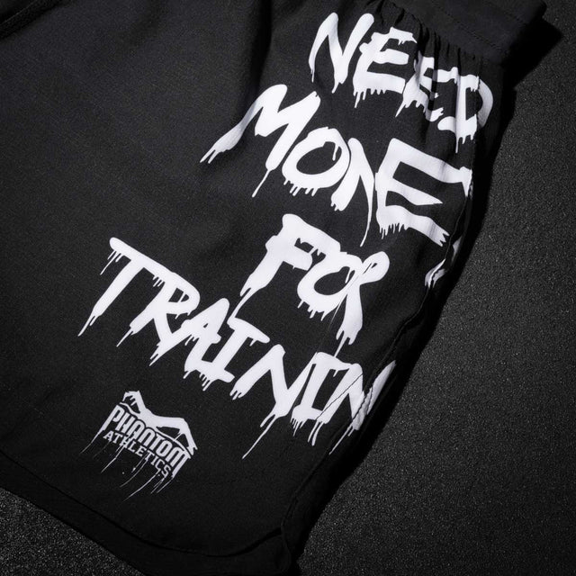 Phantom Athletics MMA-Shorts Fusion-R Need Money For Training – Schwarz