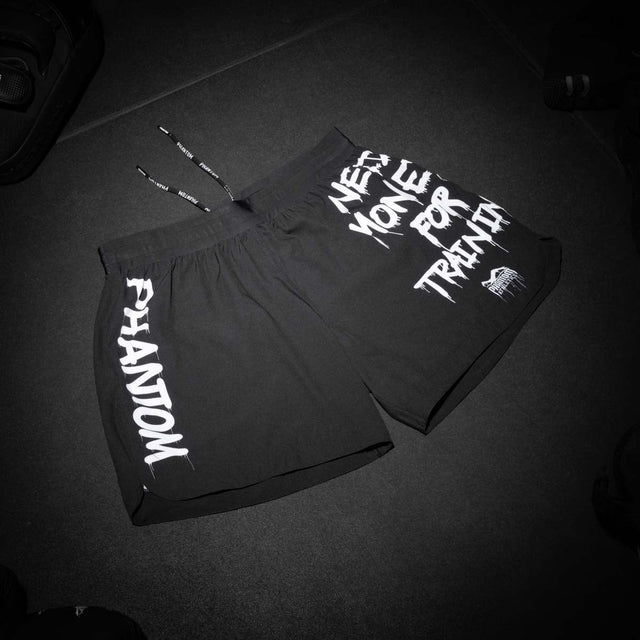 Phantom Athletics MMA-Shorts Fusion-R Need Money For Training – Schwarz