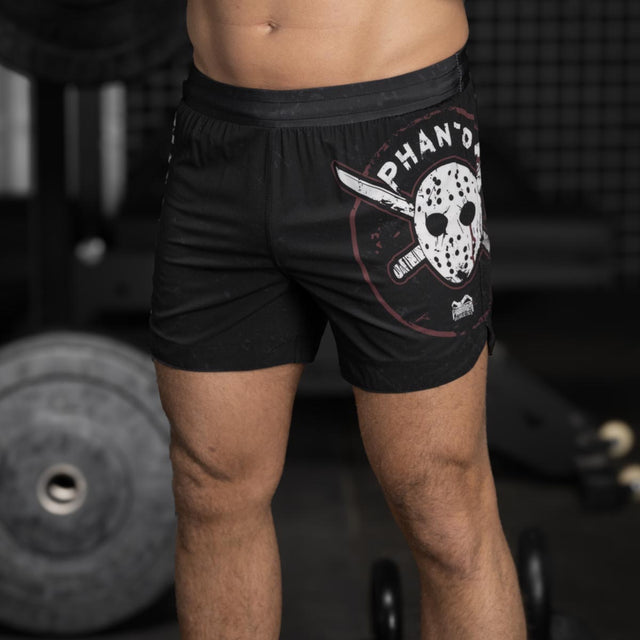MMA trenky Phantom Athletics Fusion-R Slasher – Černé