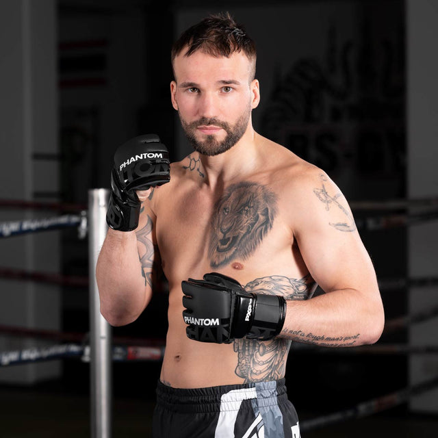 Guanti MMA Phantom Athletics Apex Hybrid – Nero