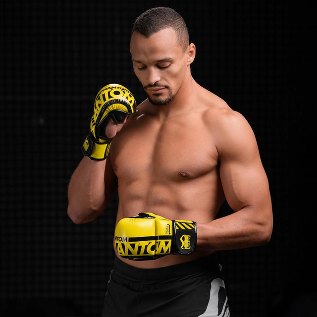 Rękawice MMA Phantom Athletics APEX – Neon Żółte