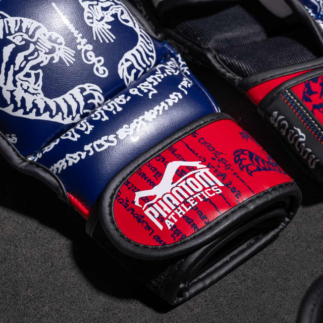 Luvas de sparring MMA Phantom Athletics Muay Thai – Azul