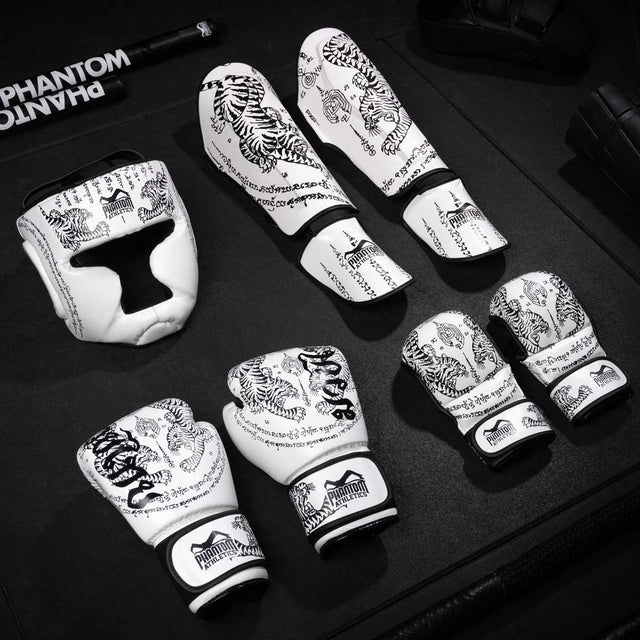 Phantom Athletics MMA sparringhandskar Muay Thai – Vit