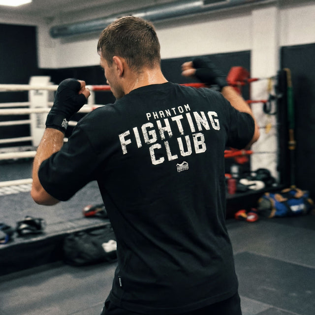 T-Shirt Phantom Athletics FIGHTING CLUB – Nero