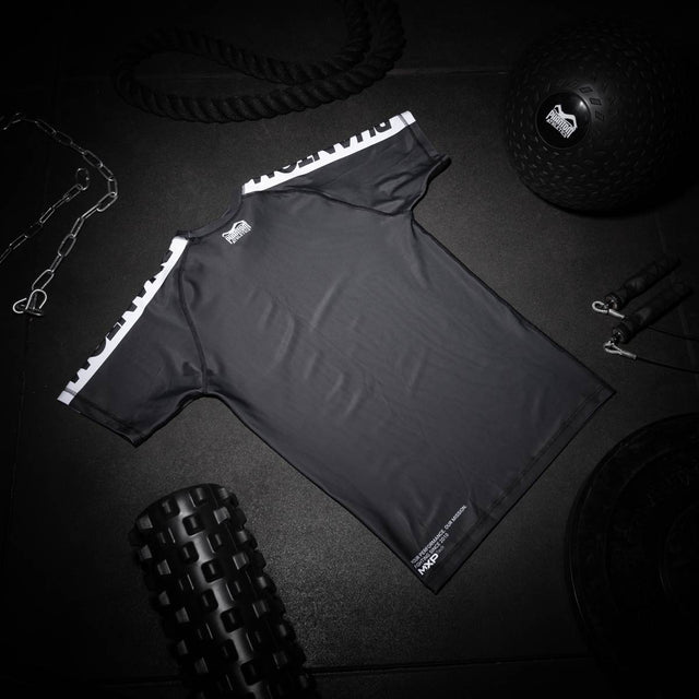 Phantom Athletics Rashguard EVO Apex Korta ärmar – Svart