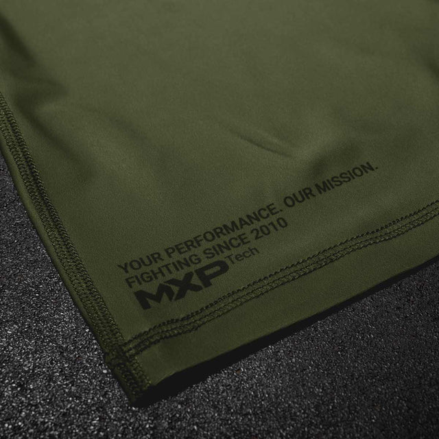 Rashguard Phantom Athletics EVO Apex Mâneci Scurte – Kaki
